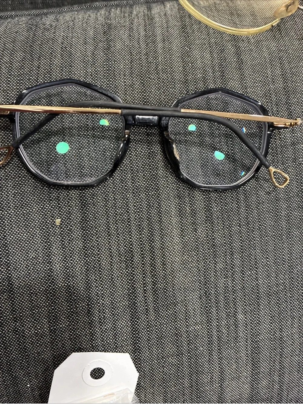 Classic Black Octagon Women's Eyeglasses